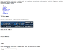 Tablet Screenshot of poker.pokeraffiliatesolutions.com